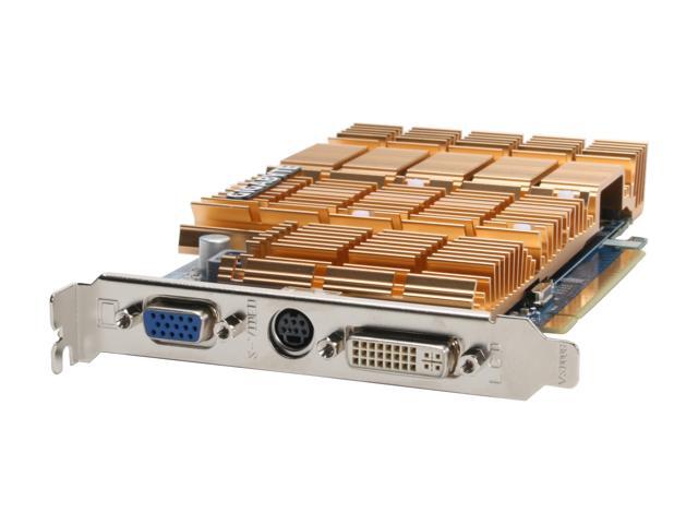 GIGABYTE GV-RX155256D-RH Radeon X1550 256MB 128-bit GDDR2 PCI Express x16 CrossFireX Support Video Card