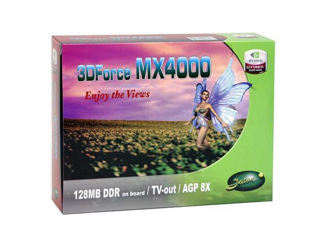 JATON 3DFORCE MX4000 GeForce MX4000 128MB 64-bit DDR