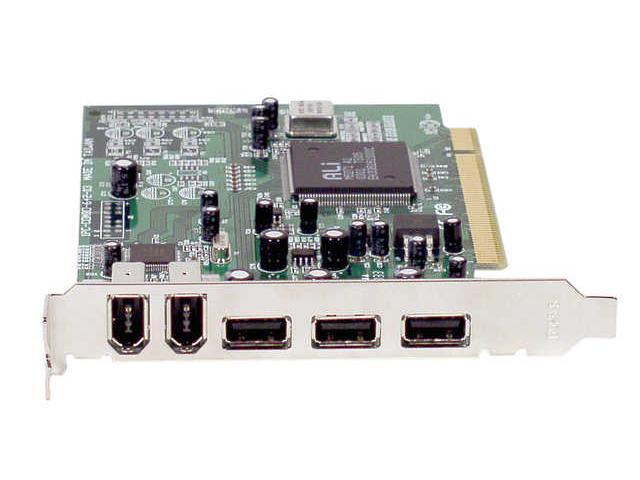 IOGEAR Hi-Speed USB 2.0 / FireWire Combo PCI Card Model GUF320