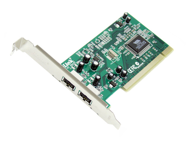 D-Link High Speed USB 2.0 2-Port PCI Adapter Model DUB-A2