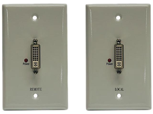 Tripp Lite DVI over Cat5 Passive Extender Wallplate Kit B140-101-WP