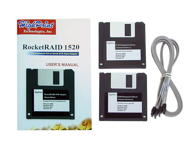 HighPoint RocketRAID 1520 W/O PCI SATA Controller Card