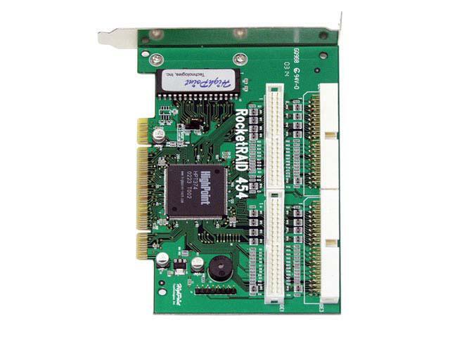 HighPoint RocketRAID 454 PCI IDE Controller Card