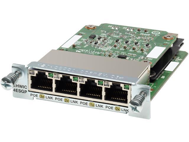 Cisco EHWIC-4ESG-P Enhanced High-Speed WAN Interface Card