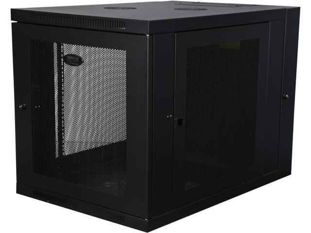 12u Wall Mount Rack Enclosure Server Cabinet Hinged 33 Inch Extended 