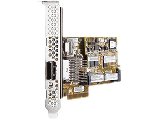 HP Smart Array P222/512 FBWC 631667-B21 PCI-Express 3.0 x8 Low Profile SATA / SAS RAID Controller Card