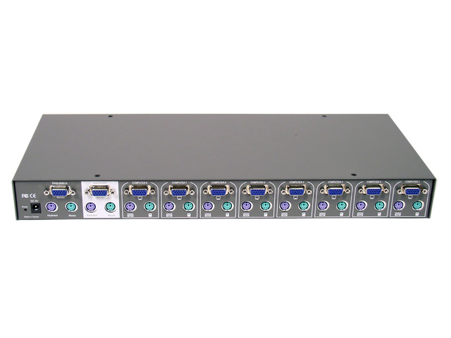 TRENDnet TK-802R 8-Port PS/2 Rack Mount KVM Switch w/ OSD