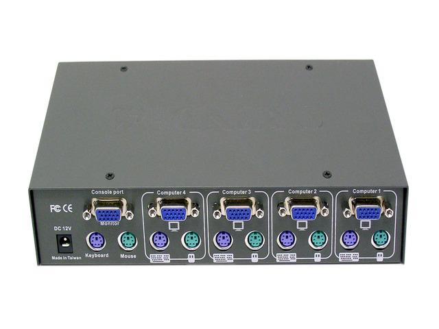 TRENDnet TK-401R 4-Port PS/2 Rack Mount KVM Switch