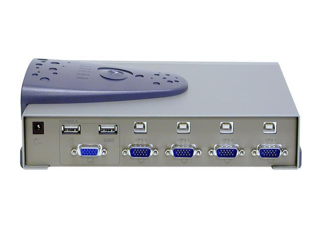 IOGEAR GCS124U 4 Port MiniView II USB KVM Switch
