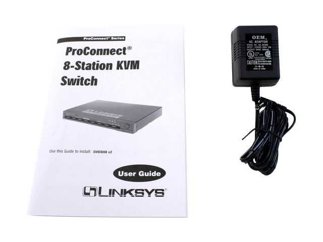 Cisco Small Business ProConnect SVIEW08 8-Station KVM Switch