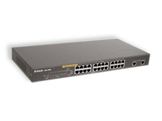 D-Link DES-1026G Unmanaged 10/100Mbps + 1000Mbps Unmanaged Layer 2 Switch