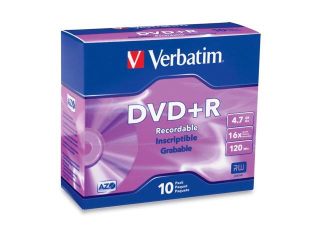 Verbatim 4.7GB 16X 10 Packs Disc Model 95097