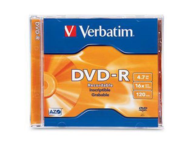Verbatim 4.7GB 16X DVD-R Single Disc Model 95051