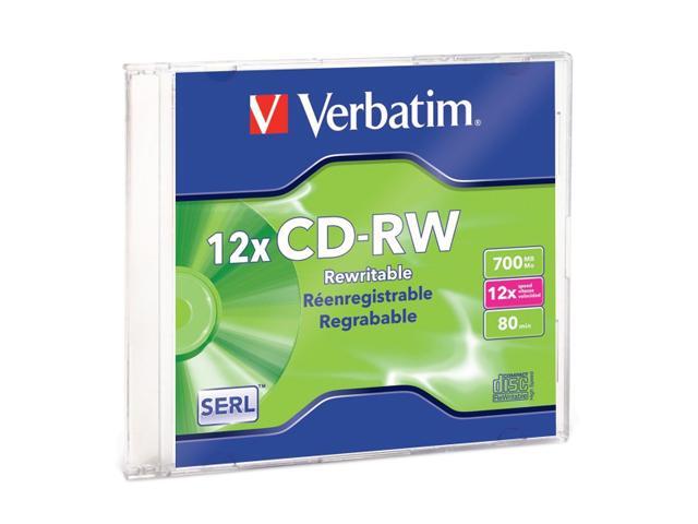 Verbatim 12x CD-RW Media