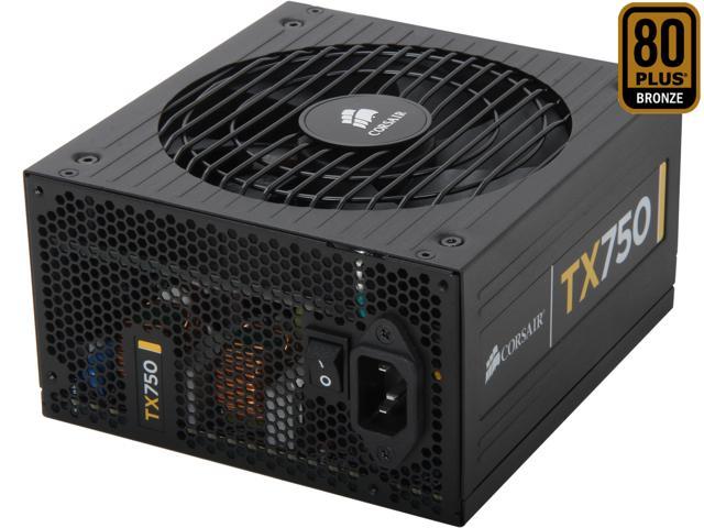 Corsair Enthusiast Series 850-Watt 80 Plus Bronze Certified Power