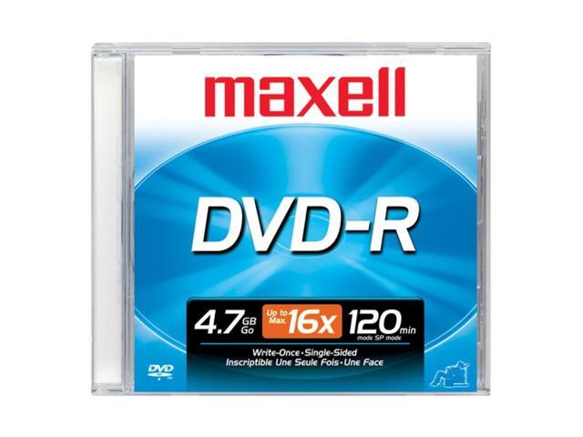 maxell 4.7GB 16X DVD-R Single Disc Model 638000