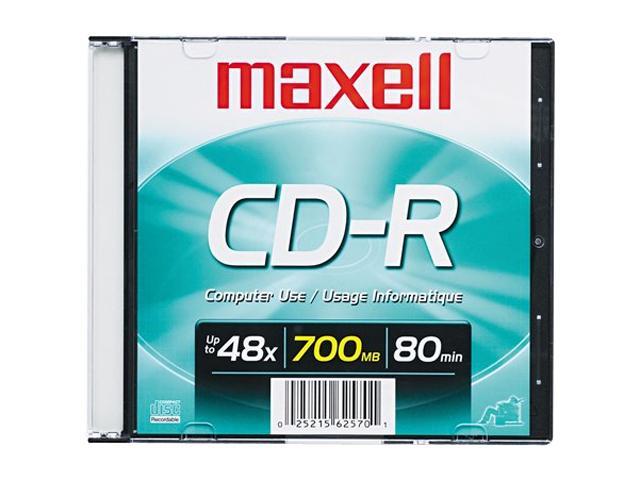 maxell 700MB 48X CD-R Single Disc Model 648201