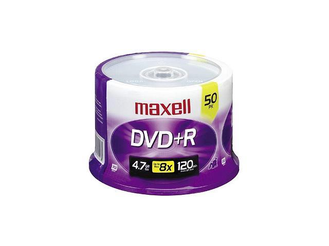 maxell 4.7GB 16X DVD+R 50 Packs Disc Model 634053