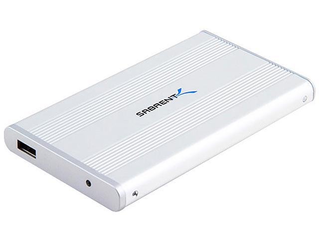Sabrent EC-US25 Drive Enclosure - External - White