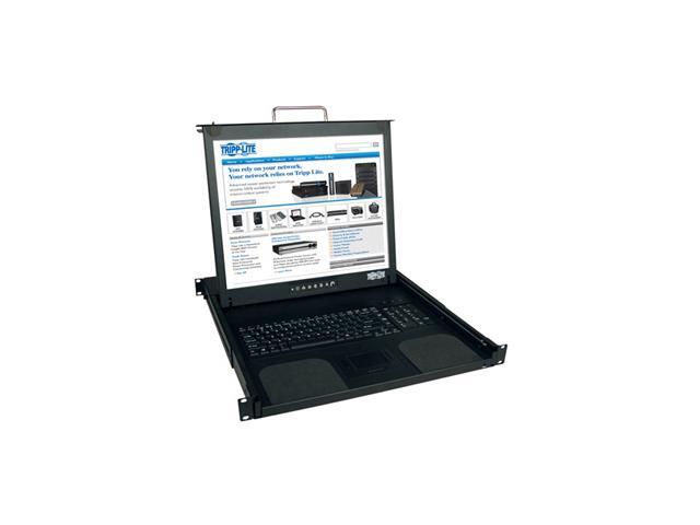 TRIPP LITE B021-000-19-SH 1U Short-Depth Rackmount Console with 19" LCD