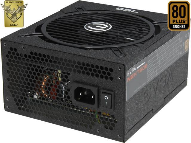 EVGA SuperNOVA 750 B1 110-B1-0750-VR 80+ BRONZE 750W Semi Modular Includes FREE Power On Self Tester Power Supply