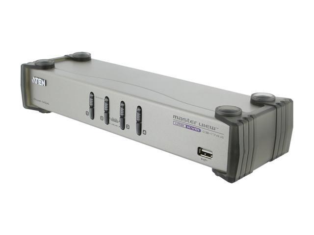 ATEN CS1744 4-Port Dual-View KVMP Switch