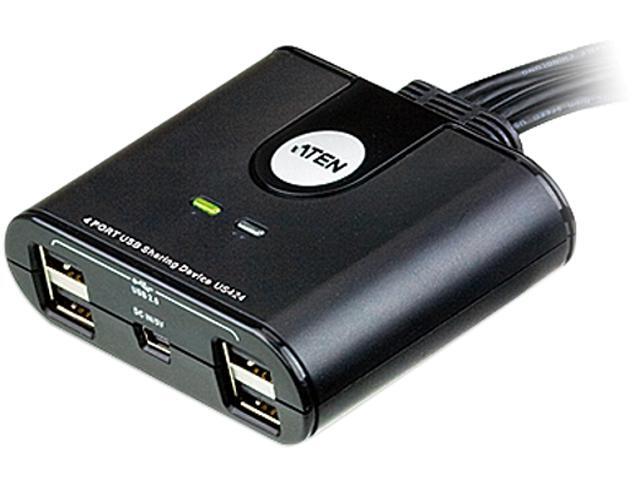 Aten US424 4-Port USB Peripheral Sharing Device