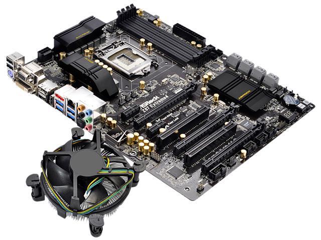 ASRock Z97 Anniversary MB and Intel Core i7-4790K 4.0GHz Combo Fan Cooling