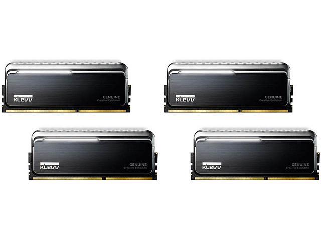 Klevv Genuine 32GB (4 x 8GB) 240-Pin DDR3 SDRAM DDR3 2133 (PC3 17000) Memory Model KM3G8GX4W-2133-10-12-12-31-0