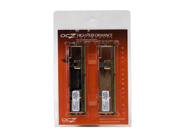 OCZ Enhanced Latency 1GB (2 x 512MB) 184-Pin DDR SDRAM DDR 400 (PC 3200) Dual Channel Kit System Memory Model OCZ4001024ELDC-K