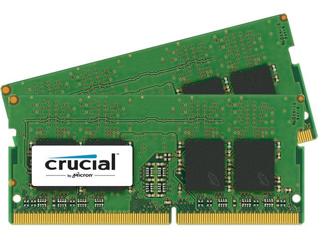 Crucial 32GB (2 x 16G) 260-Pin DDR4 SO-DIMM DDR4 2133 (PC4 17000) Laptop Memory Model CT2K16G4SFD8213