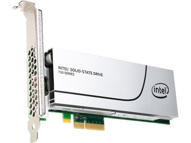 Intel 750 Series HHHL (CEM2.0) 400GB PCIe NVMe 3.0 x4 MLC Internal ...