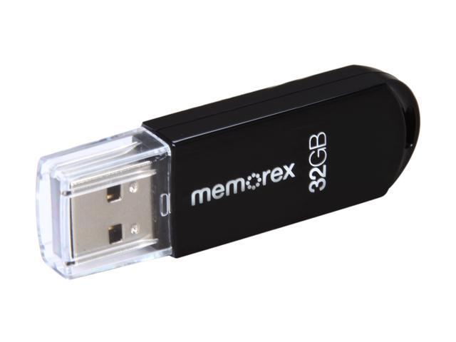 Memorex Mini TravelDrive 32GB USB 2.0 Flash Drive (Black)