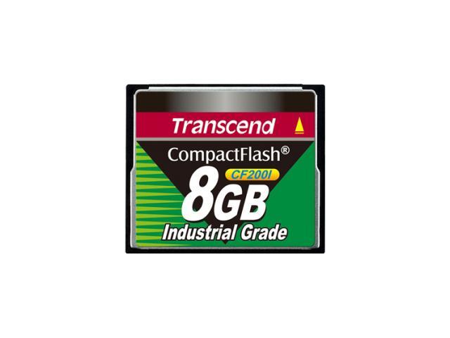 Transcend 8GB Compact Flash (CF) Flash Card Model TS8GCF200I