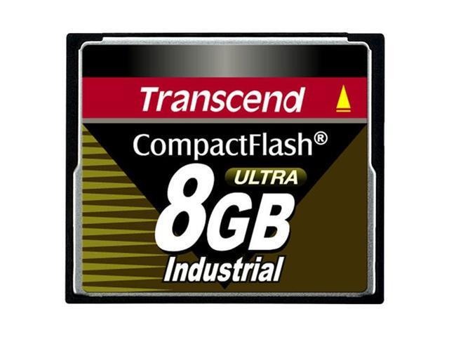 Transcend 8GB Compact Flash (CF) Flash Card Model TS8GCF100I