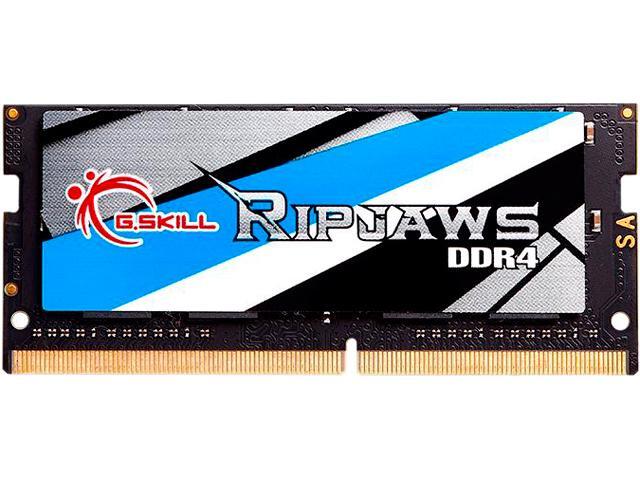 G.SKILL Ripjaws Series 8GB 260-Pin DDR4 SO-DIMM DDR4 2400 (PC4 19200) Extreme Performance Memory Model F4-2400C16S-8GRSB