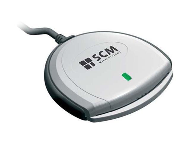 SCM SCR3310V2GSA 1 card USB 1.1 USB Smart Card Reader (ROM)