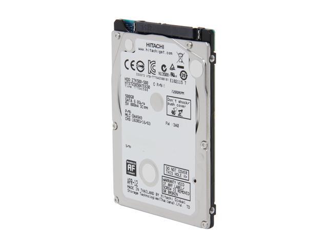 HGST Travelstar Z7K500 HTS725050A7E630 (0J26005) 500GB 7200 RPM 32MB Cache SATA 6.0Gb/s 2.5" Internal Notebook Hard Drive ...