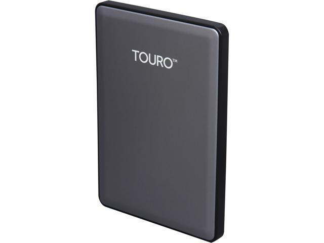 HGST 500GB TOURO S High-Performance Ultra-Portable Drive USB 3.0 Model 0S03698(HTOSPC5001BHB) Gray