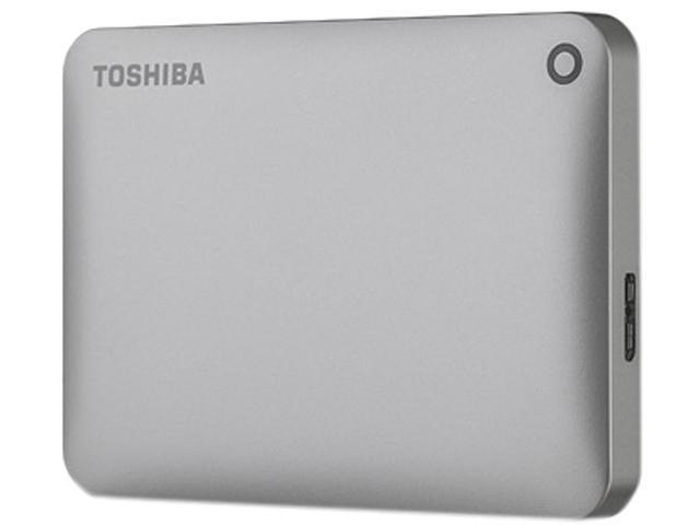 TOSHIBA 1TB Canvio Connect II Portable Hard Drive USB 3.0 Model HDTC810XC3A1 Satin Gold