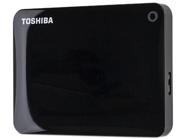 TOSHIBA 1TB Canvio Connect II Portable Hard Drive USB 3.0 Model HDTC810XK3A1 Black 