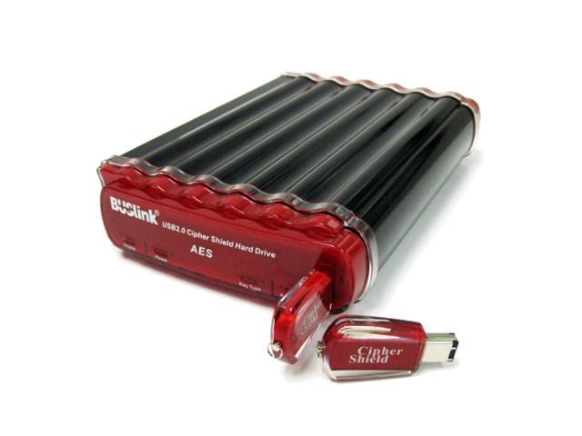 BUSlink 2TB USB 3.0 3.5" CipherShield AES 128-bit Encryption External Hard Drive