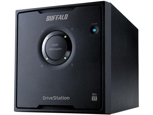 BUFFALO DriveStation Quad 12TB (4 x 3 TB) USB 3.0 High Performance RAID Array with Optimized Hard Drives HD-QH12TU3R5