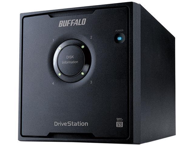 BUFFALO DriveStation Quad 16TB (4 x 4 TB) USB 3.0 High Performance RAID Array with Optimized Hard Drives HD-QH16TU3R5