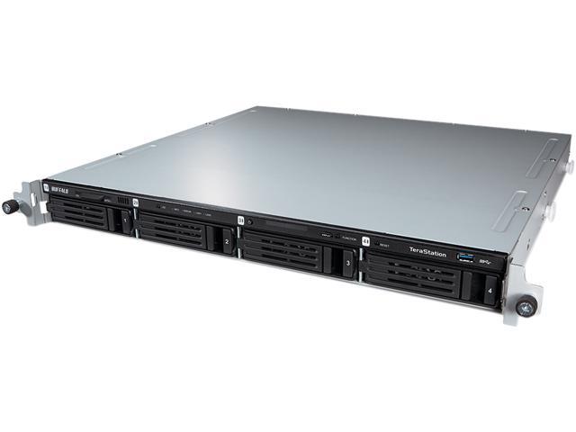 BUFFALO TS5400RN1604 16TB (4 x 4TB) TeraStation 5400RN Rackmount 4-Bay 16TB (4 x 4TB) RAID NAS & iSCSI Unified Storage
