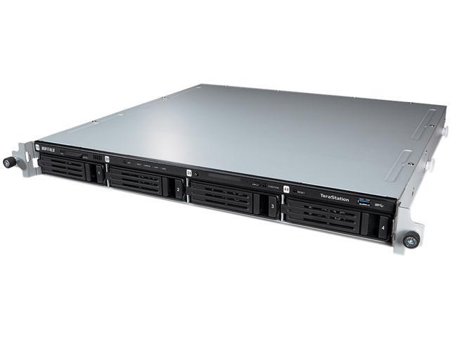 BUFFALO TS5400RN2404 TeraStation 5400RN Rackmount 4-Bay 24TB (4 x 6TB) RAID NAS & iSCSI Unified Storage