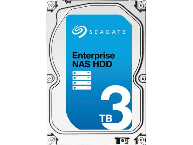 Seagate Enterprise NAS ST3000VN0001 3TB 7200 RPM 128MB Cache SATA 6.0Gb/s 3.5" Internal Hard Drive Bare Drive