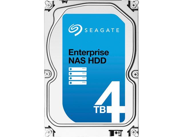 Seagate Enterprise NAS ST4000VN0001 4TB 7200 RPM 128MB Cache SATA 6.0Gb/s 3.5" Internal Hard Drive Bare Drive