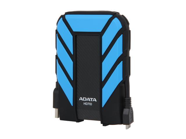 ADATA 500GB HD710 Waterproof / Dustproof / Shock-Resistant USB 3.0 External Hard Drive USB 3.0 Model AHD710-500GU3-CBL Blue