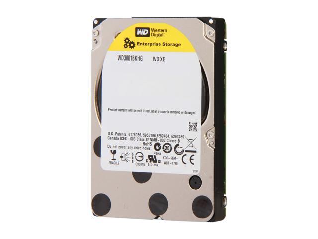 Western Digital XE WD3001BKHG 300GB 10000 RPM 32MB Cache SAS 6Gb/s 2.5" Internal Enterprise Hard Drive Bare Drive
